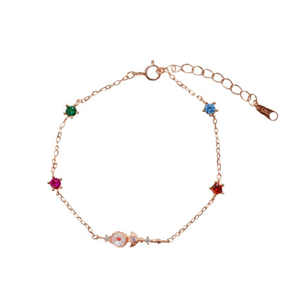 925 Silver Bracelet - Sailor Moon & Fantasy Girl Design