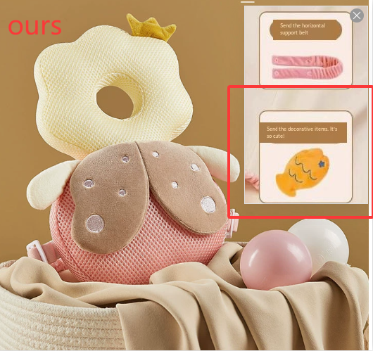 Baby Head Protection Pillow for Children