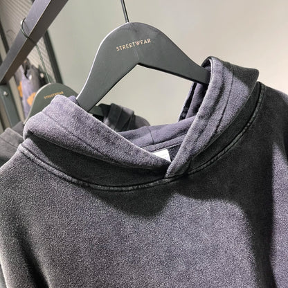 Retro Washed Cotton Oversized Hoodies