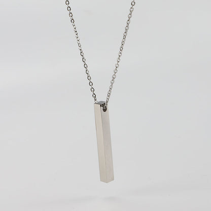 Stainless Steel Necklace with Creative Pendant