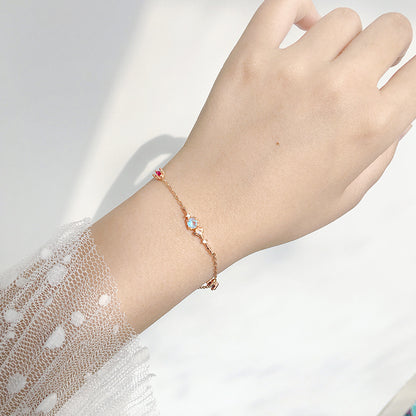 925 Silver Bracelet - Sailor Moon & Fantasy Girl Design